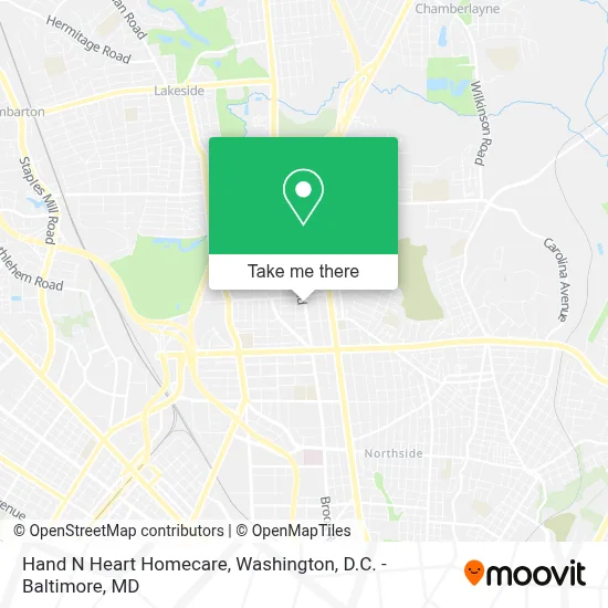 Hand N Heart Homecare map