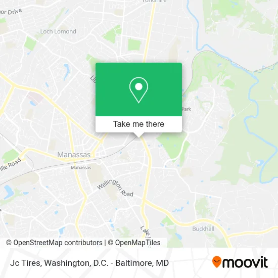 Jc Tires map