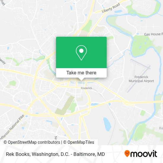 Rek Books map