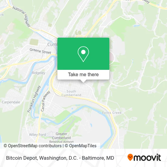 Bitcoin Depot map