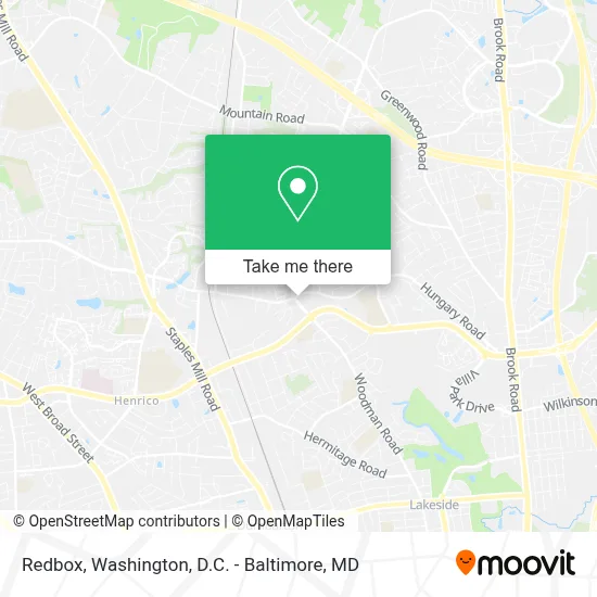 Redbox map