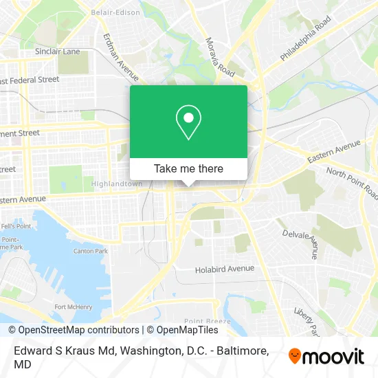 Edward S Kraus Md map