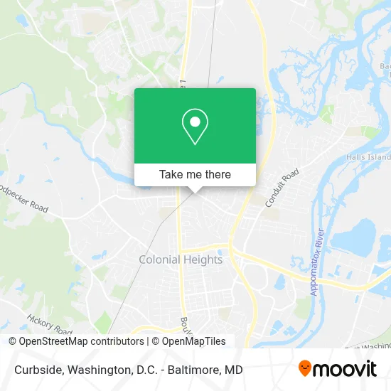 Curbside map