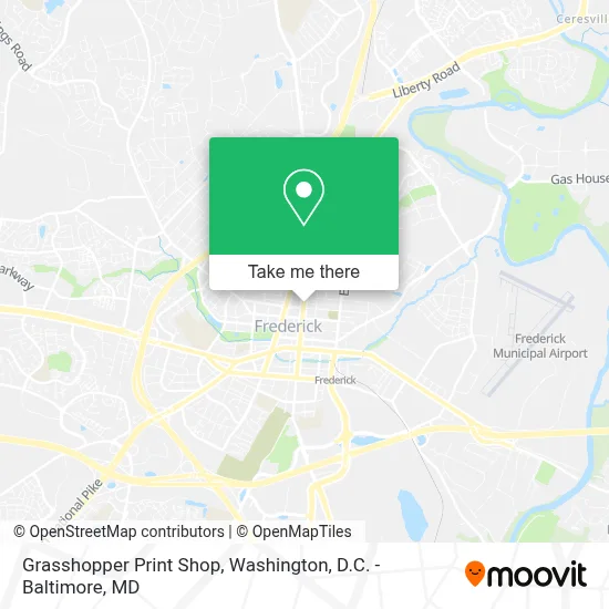Grasshopper Print Shop map