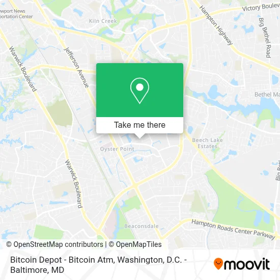 Bitcoin Depot - Bitcoin Atm map