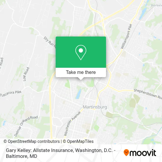 Gary Kelley: Allstate Insurance map