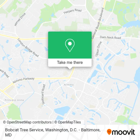 Bobcat Tree Service map