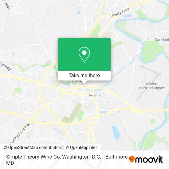Simple Theory Wine Co map