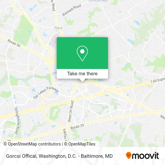 Gorcsi Offical map