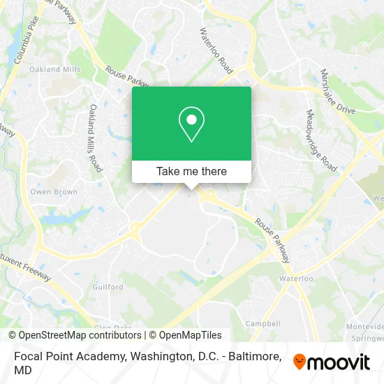 Focal Point Academy map