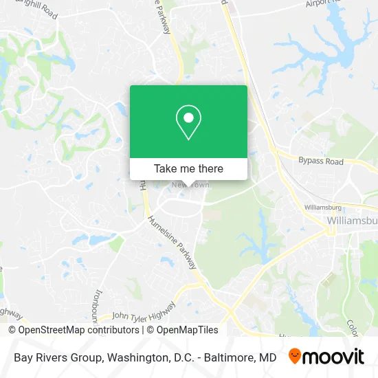 Bay Rivers Group map