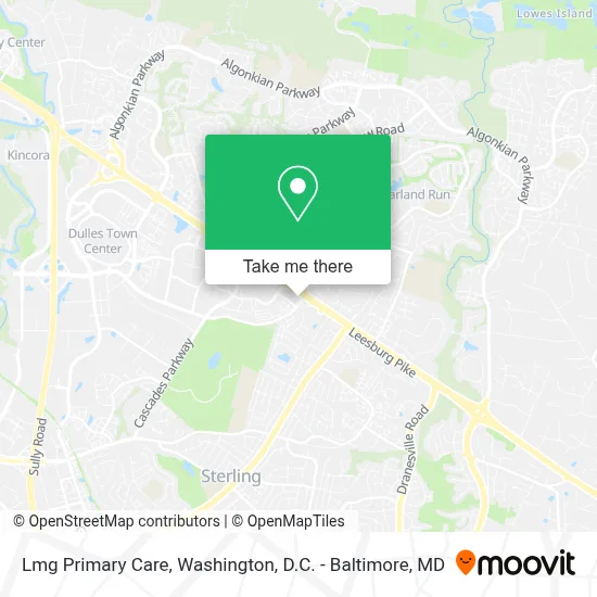 Lmg Primary Care map