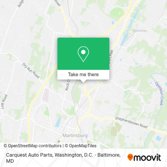 Carquest Auto Parts map