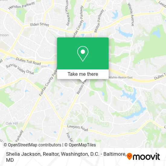 Shelia Jackson, Realtor map