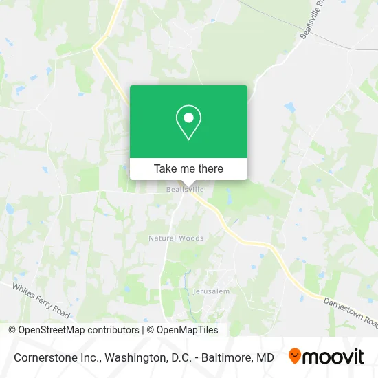 Cornerstone Inc. map