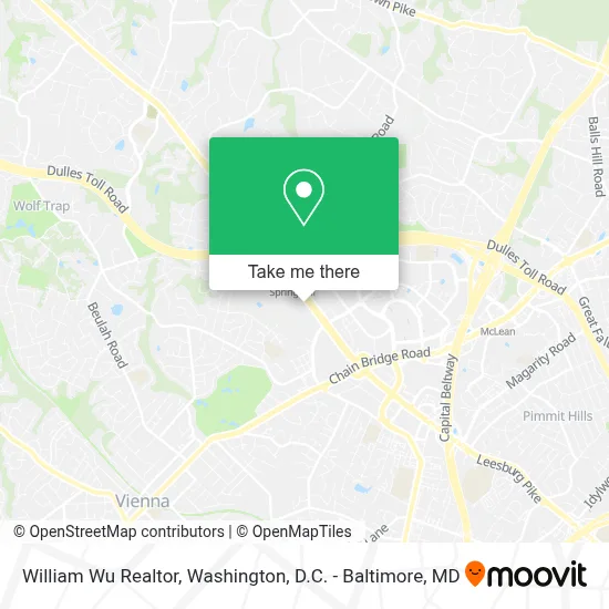 William Wu Realtor map