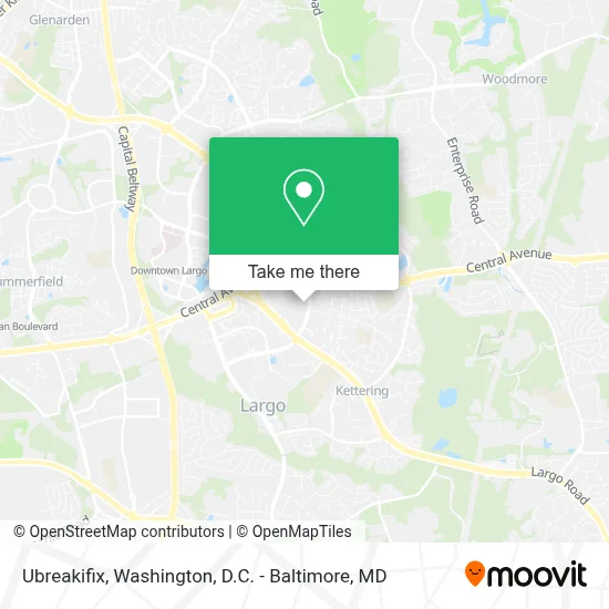 Ubreakifix map