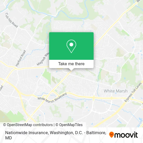 Nationwide Insurance map