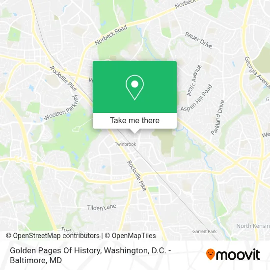 Golden Pages Of History map