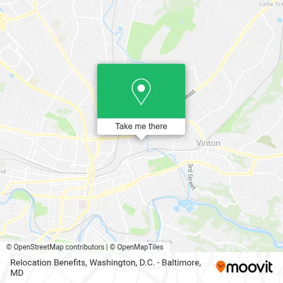 Relocation Benefits map