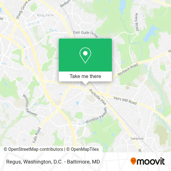Regus map