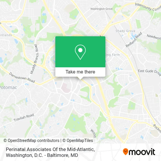 Perinatal Associates Of the Mid-Atlantic map