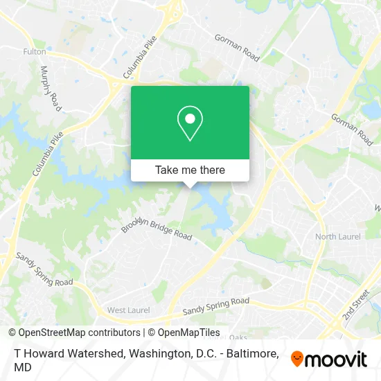 T Howard Watershed map