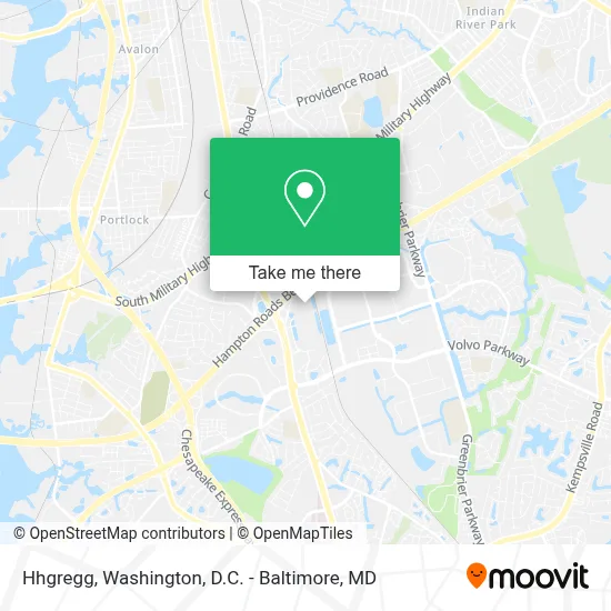 Hhgregg map