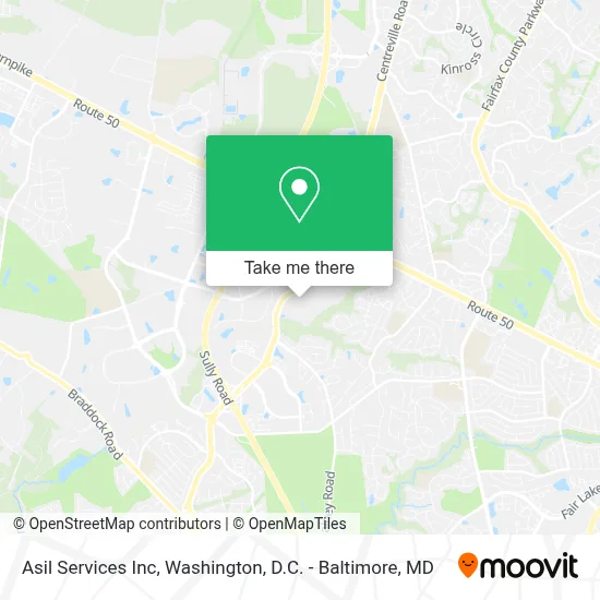 Asil Services Inc map