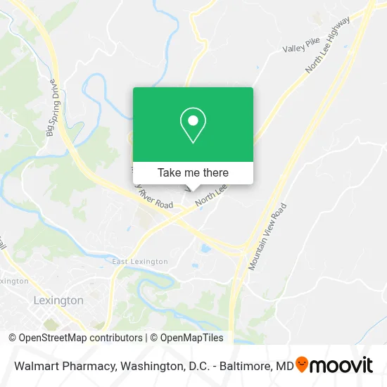 Walmart Pharmacy map