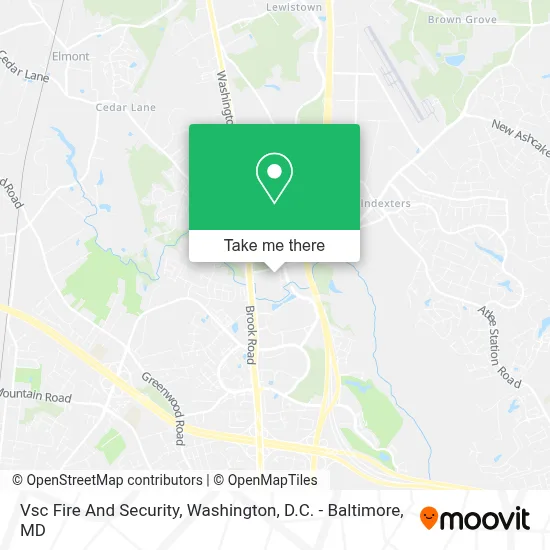 Vsc Fire And Security map
