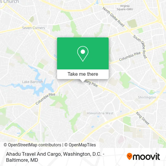 Ahadu Travel And Cargo map