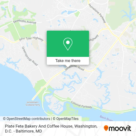 Plate Fete Bakery And Coffee House map