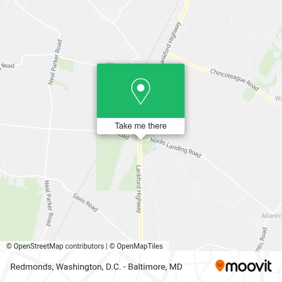 Redmonds map