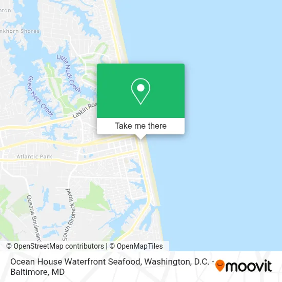 Ocean House Waterfront Seafood map