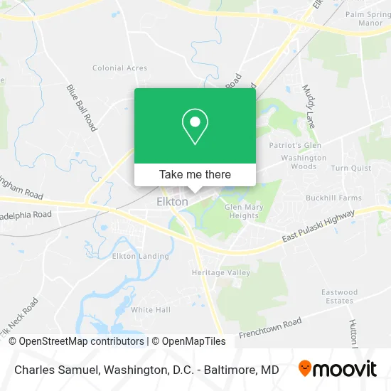 Charles Samuel map