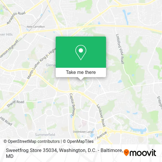 Sweetfrog Store 35034 map