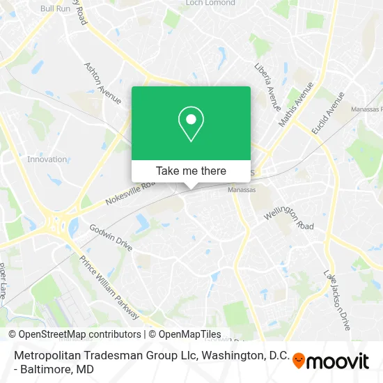 Metropolitan Tradesman Group Llc map
