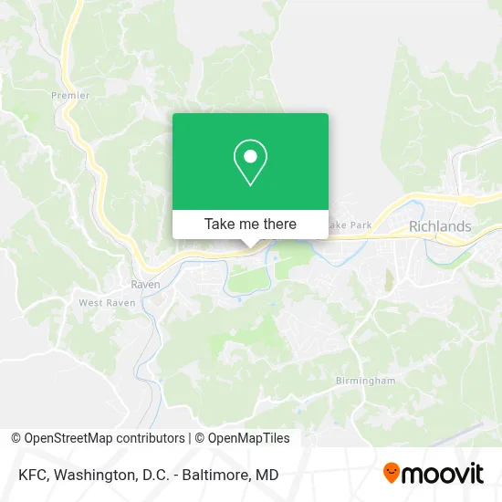 Kfc map