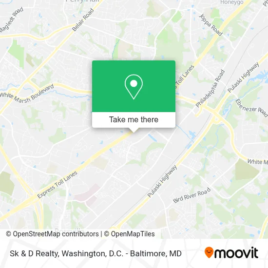 Sk & D Realty map