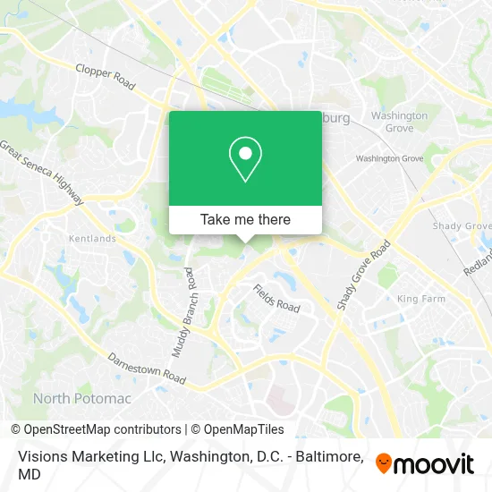 Visions Marketing Llc map