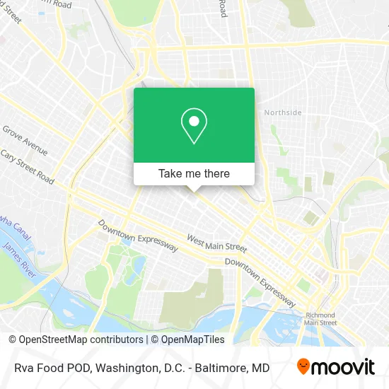Rva Food POD map