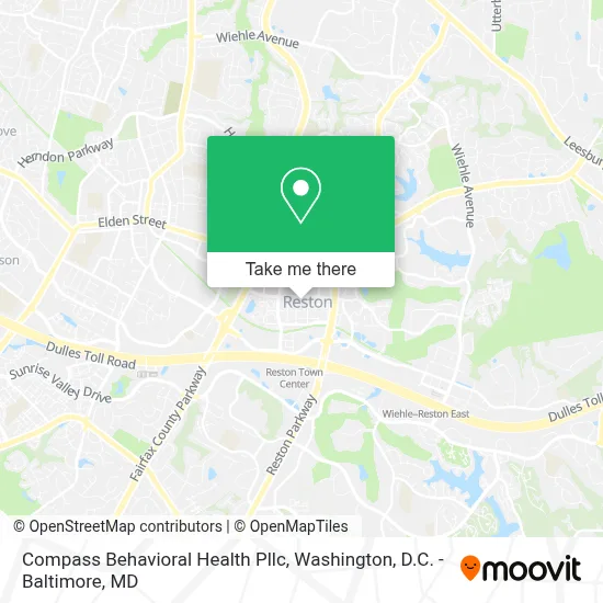 Compass Behavioral Health Pllc map