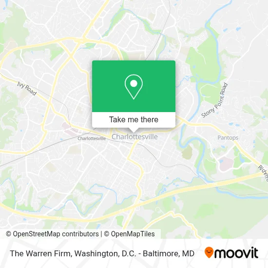 The Warren Firm map
