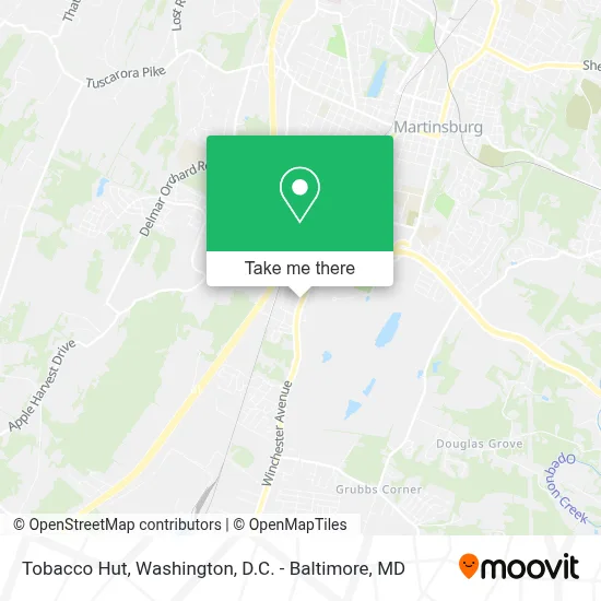 Tobacco Hut map