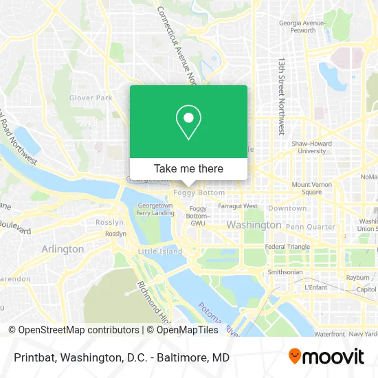 Printbat map