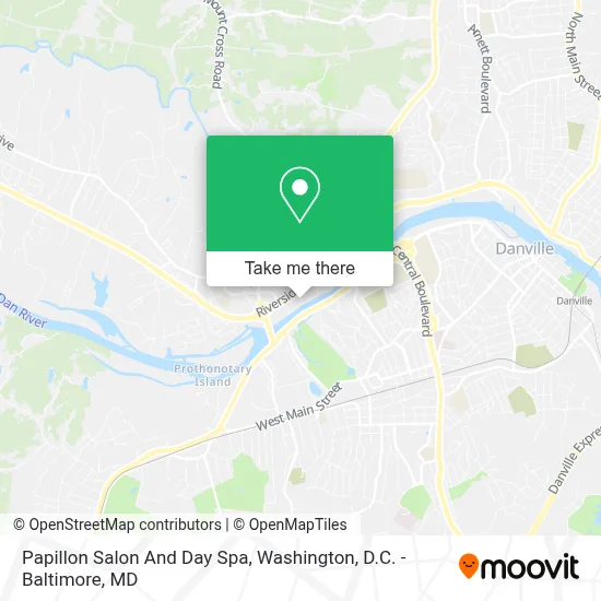 Papillon Salon And Day Spa map