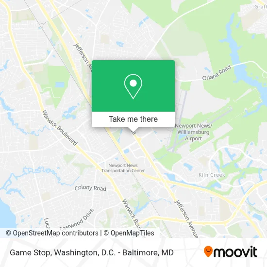 Game Stop map