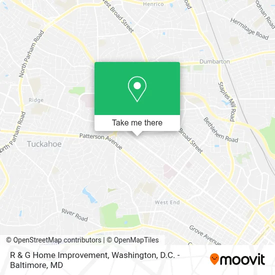 R & G Home Improvement map
