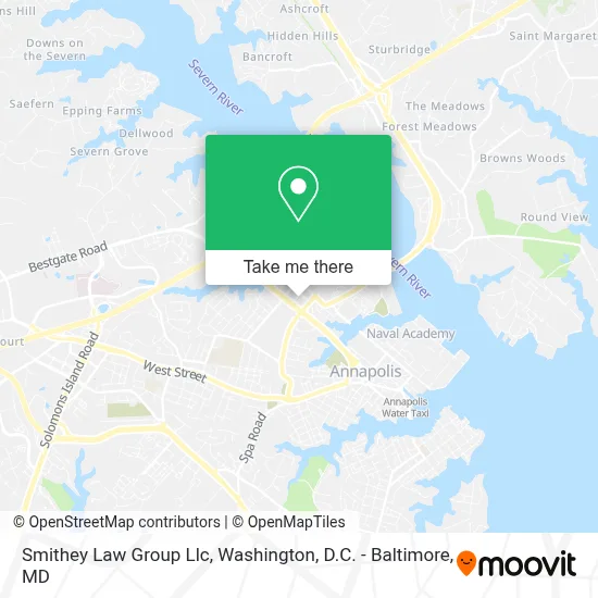 Smithey Law Group Llc map